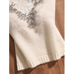 法式純欲釘鑽v領吊帶背心女夏2025西裝內搭蕾絲針織無袖辣妹上衣