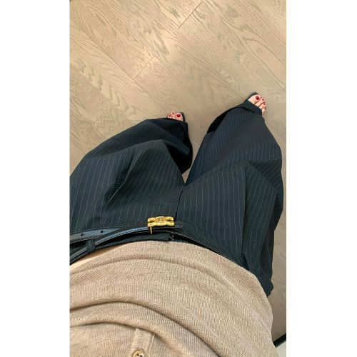 高級優雅紐釦天絲羊毛開衫上衣女洋氣早秋2025新款簡約軟糯打底衫