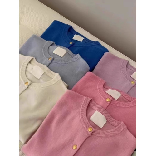 韓國東大門雞蛋家羊毛開衫女金釦毛衣針織衫2024秋款外套軟糯