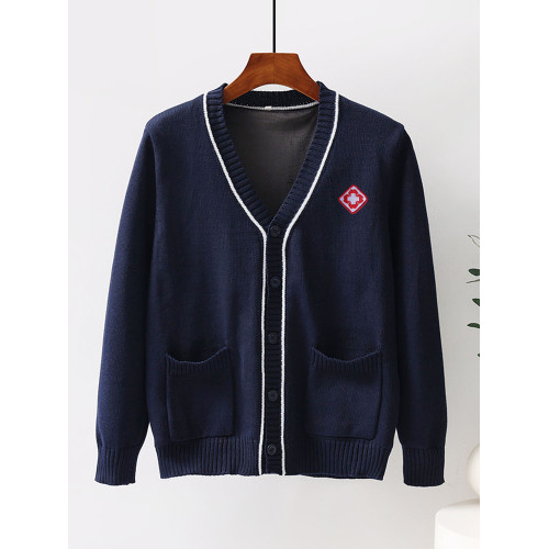 護士毛衣外套開衫女加絨厚保暖大碼外穿秋冬季藍色醫院值班工作服 護士毛衣外套開衫女加絨厚保暖大碼外穿秋冬季藍色醫院值班工作服