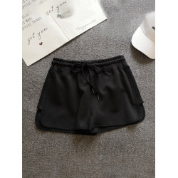 純棉夏裝短褲女寬松濶腿褲運動休閒跑步學生家居睡褲百搭辣妹熱褲