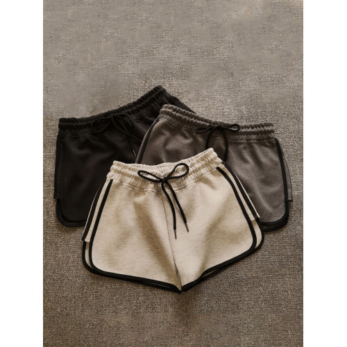 純棉夏裝短褲女寬松濶腿褲運動休閒跑步學生家居睡褲百搭辣妹熱褲 純棉夏裝短褲女寬松濶腿褲運動休閒跑步學生家居睡褲百搭辣妹熱褲