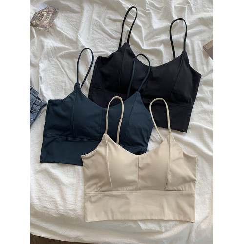 冰絲吊帶背心女內搭夏季設計感小衆外穿美背打底獨特別致辣妹上衣