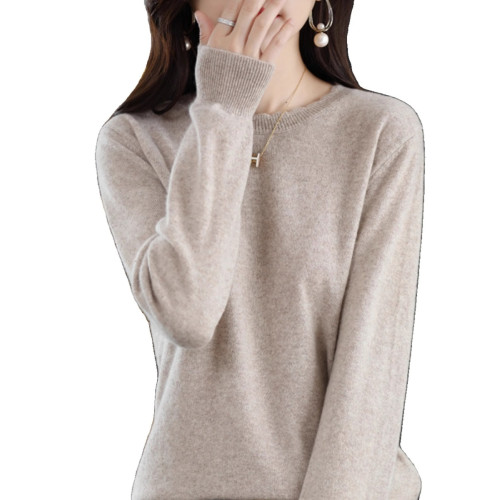 軟糯休閒花邊圓領打底衫女新款洋氣2023年秋冬毛衣長袖針織衫寬松 軟糯休閒花邊圓領打底衫女新款洋氣2023年秋冬毛衣長袖針織衫寬松