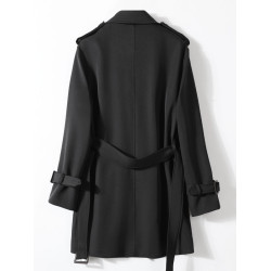 短款風衣外套女小個子2025早秋新款韓系高級感英倫風巨好看的上衣