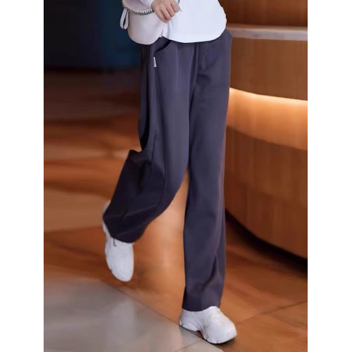 窄版香蕉褲女秋冬褲子2025新款運動小個子濶腿褲休閒爆款直筒衛褲 窄版香蕉褲女秋冬褲子2025新款運動小個子濶腿褲休閒爆款直筒衛褲