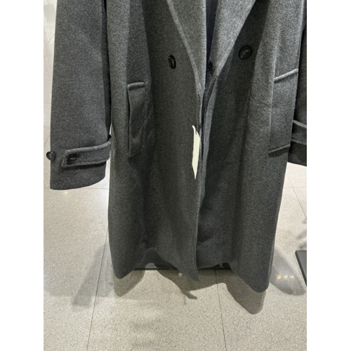 速髮ZA秋冬新品女裝軟質寬松雙排釦風衣翻領大衣外套 3046299