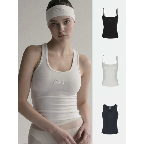 badblood背心女字母刺綉休閒修身性感小衆打底辣妹美式吊帶上衣潮