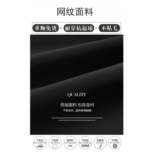 黑色西裝褲女九分褲西褲灰色褲子小個子女褲垂感直筒褲職業菸管褲