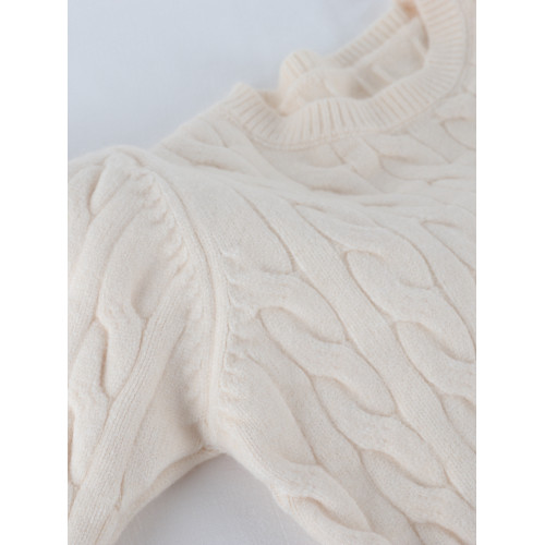 高腰超短款麻花毛衣2025秋季新款復古圓領寬松套頭針織衫長袖上衣 高腰超短款麻花毛衣2025秋季新款復古圓領寬松套頭針織衫長袖上衣