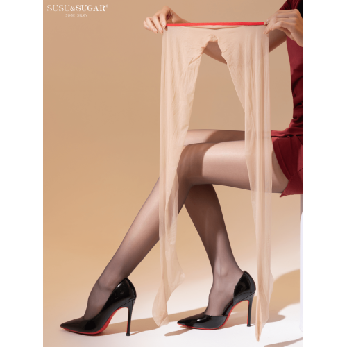 素紇2025新品「鍾情4.0」1D超薄一線低腰天鵞絨絲襪無縫襠美膚襪 素紇2025新品「鍾情4.0」1D超薄一線低腰天鵞絨絲襪無縫襠美膚襪