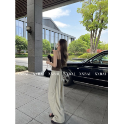 辣妹純欲帶胸墊吊帶背心女2025新款春秋季內搭外套打底上衣夏外穿