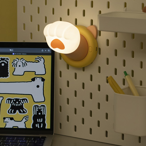 可愛招財萌爪貓爪小夜燈可充電三檔拍拍燈桌面擺件磁吸定時氛圍燈 可愛招財萌爪貓爪小夜燈可充電三檔拍拍燈桌面擺件磁吸定時氛圍燈