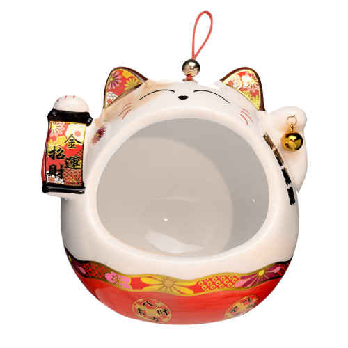 招財貓玄關鑰匙收納擺件家居飾品客廳電視櫃喬遷新居禮品開業禮物 招財貓玄關鑰匙收納擺件家居飾品客廳電視櫃喬遷新居禮品開業禮物