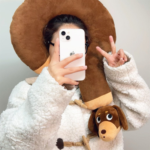 臘腸狗問號抱枕長條午睡枕學生宿舍飛機旅行送女友頸枕新年禮物 臘腸狗問號抱枕長條午睡枕學生宿舍飛機旅行送女友頸枕新年禮物