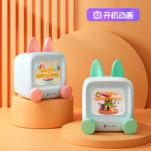 桌面寵物藍牙電視機音響USB充電桌面氛圍感擺件天氣時鍾趣味寵物 桌面寵物藍牙電視機音響USB充電桌面氛圍感擺件天氣時鍾趣味寵物