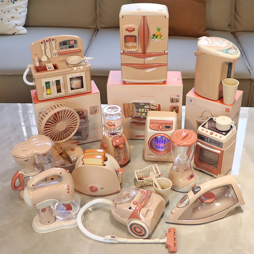 兒童迷你小廚房玩具仿真廚具榨汁機小家電小孩扮家家酒女孩生日禮物 兒童迷你小廚房玩具仿真廚具榨汁機小家電小孩扮家家酒女孩生日禮物