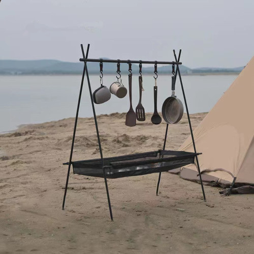 山趣戶外野營折曡可攜式露營三角置物架鍋架收納架燈架掛架支架燈桿 山趣戶外野營折曡可攜式露營三角置物架鍋架收納架燈架掛架支架燈桿