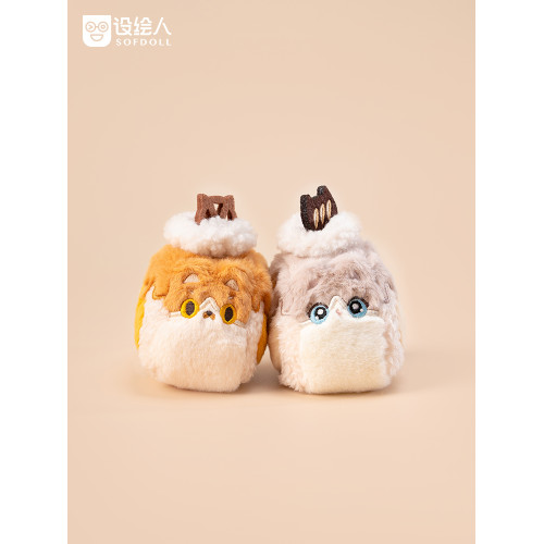 設繪人毛絨玩具小貓卷玩偶公仔書包掛件貓貓瑞士卷可愛生日禮物女 設繪人毛絨玩具小貓卷玩偶公仔書包掛件貓貓瑞士卷可愛生日禮物女