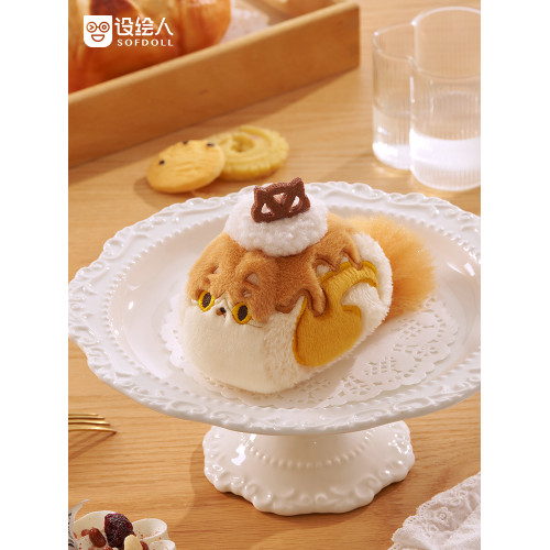 設繪人毛絨玩具小貓卷玩偶公仔書包掛件貓貓瑞士卷可愛生日禮物女 設繪人毛絨玩具小貓卷玩偶公仔書包掛件貓貓瑞士卷可愛生日禮物女