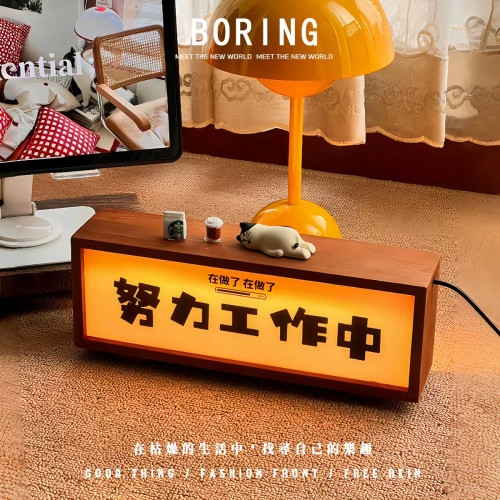 辦公室工位穩定情緒神器桌面擺件辦公桌裝飾擺件小夜燈玄關裝飾品 辦公室工位穩定情緒神器桌面擺件辦公桌裝飾擺件小夜燈玄關裝飾品