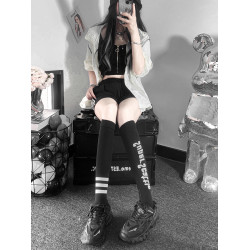 小腿壓力襪強力瘦腿騎行跑步專用運動襪跳繩瑜珈防滑高筒長襪及膝