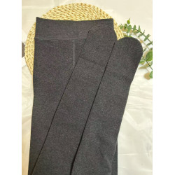 黑喵駕到518顯瘦腿壓力襪系灰色薄絨平板斜紋高腰連褲襪200克