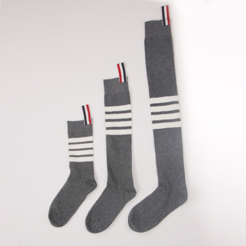 TB襪子四條杠灰色中筒襪純小腿襪短棉日系過膝襪長筒襪jk女壓力襪 TB襪子四條杠灰色中筒襪純小腿襪短棉日系過膝襪長筒襪jk女壓力襪