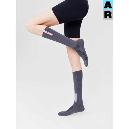 【意大利襪機】AR灰色騎行跑步壓力襪加壓徒步小腿襪運動襪壓縮襪 【意大利襪機】AR灰色騎行跑步壓力襪加壓徒步小腿襪運動襪壓縮襪