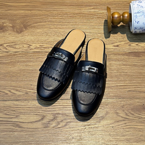 包頭半拖鞋女夏外穿穆勒鞋2025新款流蘇平底鞋拼色網紅懶人涼拖 包頭半拖鞋女夏外穿穆勒鞋2025新款流蘇平底鞋拼色網紅懶人涼拖