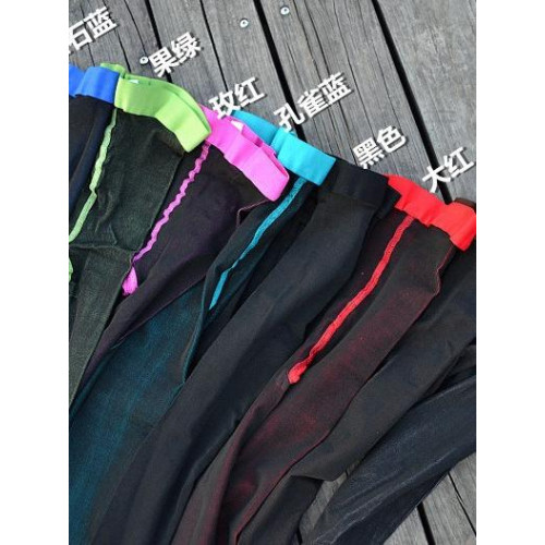 【特價】420D幻彩變色竪條意大利塑型真跟連褲襪春秋款壓力襪