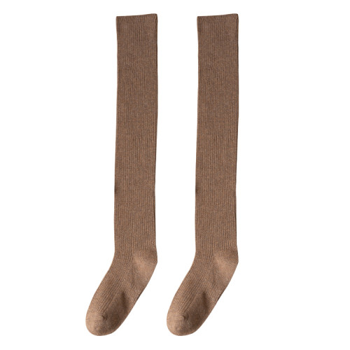 過膝襪女秋冬純棉微壓瘦腿護膝長筒襪防下滑春秋大腿長襪壓力襪子