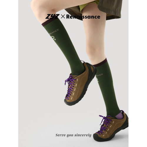 字母壓力襪小腿襪健身跳繩騎行瑜珈普拉提羽毛球棒球顯瘦綠色襪子 字母壓力襪小腿襪健身跳繩騎行瑜珈普拉提羽毛球棒球顯瘦綠色襪子