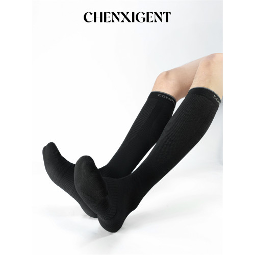 CHENXIGENT男士運動純色壓力襪 防滑籃球高筒襪子過膝小腿襪 CHENXIGENT男士運動純色壓力襪 防滑籃球高筒襪子過膝小腿襪