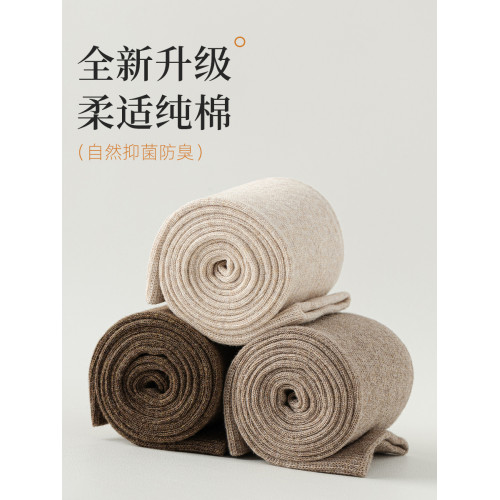 咖色壓力襪子女秋冬季純棉過膝襪瘦腿jk小腿襪長筒襪美拉德高筒襪