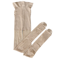 天鵞絨膚色壓力襪絲襪福zu女夏季薄款顯瘦超薄收腹提臀隱形連褲襪