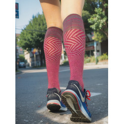 美利奴羊毛襪秋冬薄款徒步運動跑步襪戶外登山防滑耐磨排汗壓力襪