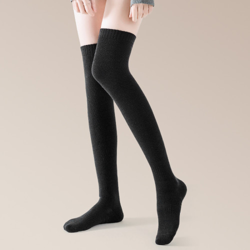 UMAY瑜珈襪女過膝長筒防滑壓力襪美腿瘦腿專業運動襪