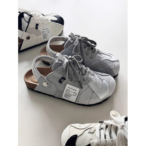 序佳兩穿平底勃肯鞋女夏外穿2025新款芭蕾舞風厚底博肯百搭涼拖鞋 序佳兩穿平底勃肯鞋女夏外穿2025新款芭蕾舞風厚底博肯百搭涼拖鞋