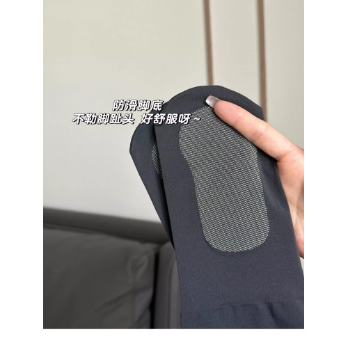 啞光超顯瘦壓力襪厚黑絲不透肉加厚秋冬打底襪連褲襪女灰色瘦腿襪