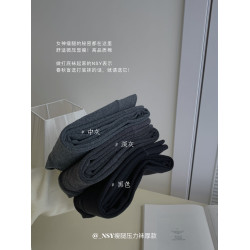 NSY303瘦腿壓力襪厚款加絨秋冬保暖連腳踩腳打底褲襪連褲襪女瘦腿