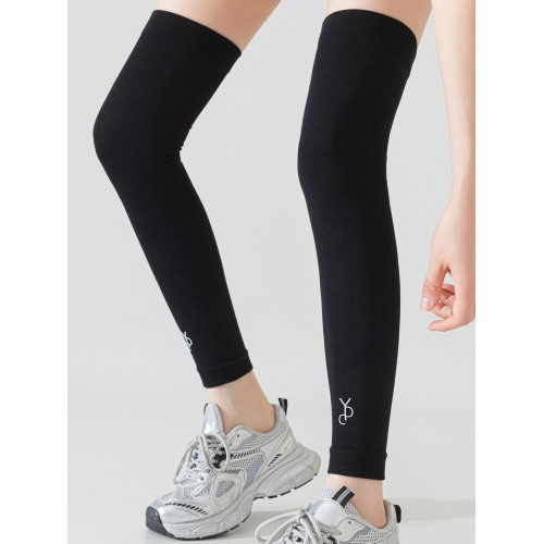 長筒壓力襪套過膝透氣護膝腿套專業運動跑步騎行壓縮彈力顯瘦腿襪