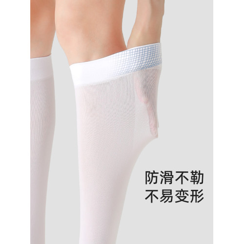 CZ壓力襪子女黑色顯瘦小腿襪強壓顯瘦JK春秋薄款長筒襪微壓過膝襪