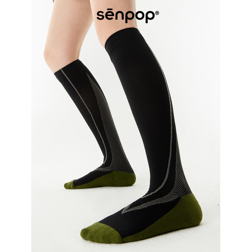 上森灰色壓力小腿襪運動騎行襪女彈力襪登山壓縮襪跑步健身網球襪 上森灰色壓力小腿襪運動騎行襪女彈力襪登山壓縮襪跑步健身網球襪