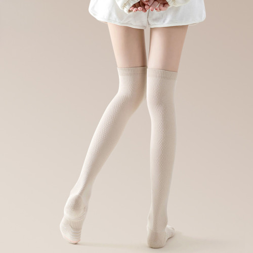 UMAY瑜珈襪女過膝長筒襪防滑壓力襪運動襪透氣保暖