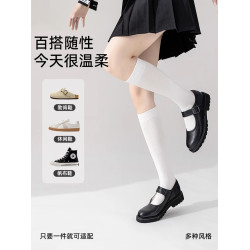 貓人襪子女款小腿襪夏薄款壓力襪2025新款爆款JK小蘿莉顯瘦過膝襪