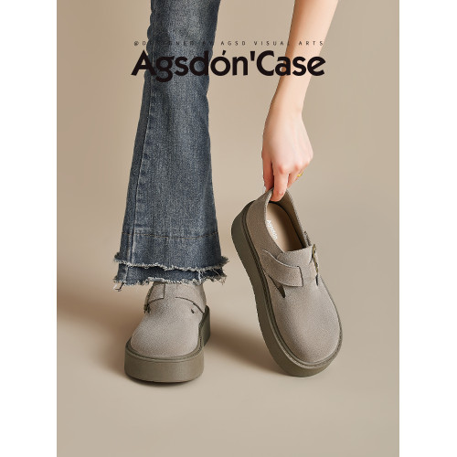 奧古獅登厚底全包勃肯鞋女2025新款秋季一腳蹬軟底單鞋超火博肯鞋 奧古獅登厚底全包勃肯鞋女2025新款秋季一腳蹬軟底單鞋超火博肯鞋