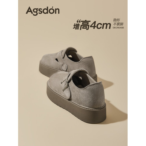 奧古獅登厚底全包勃肯鞋女2025新款秋季一腳蹬軟底單鞋超火博肯鞋 奧古獅登厚底全包勃肯鞋女2025新款秋季一腳蹬軟底單鞋超火博肯鞋