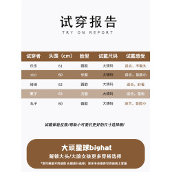 帽子女士冬羊羔毛鴨舌帽大頭圍加大加深毛絨帽2025新款加絨棒球帽