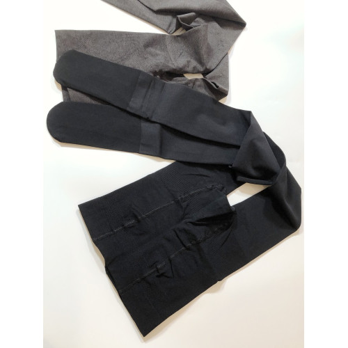 出口日本秋冬保暖加厚款不加絨壓力襪顯瘦美腿黑絲打底踩腳連褲襪